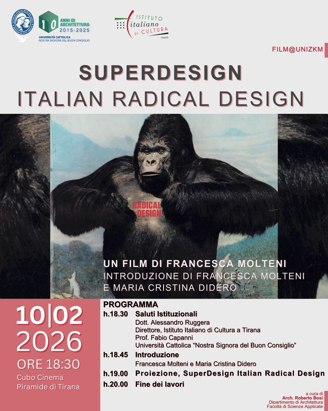 Film@UNIZKM_Programma 10.02