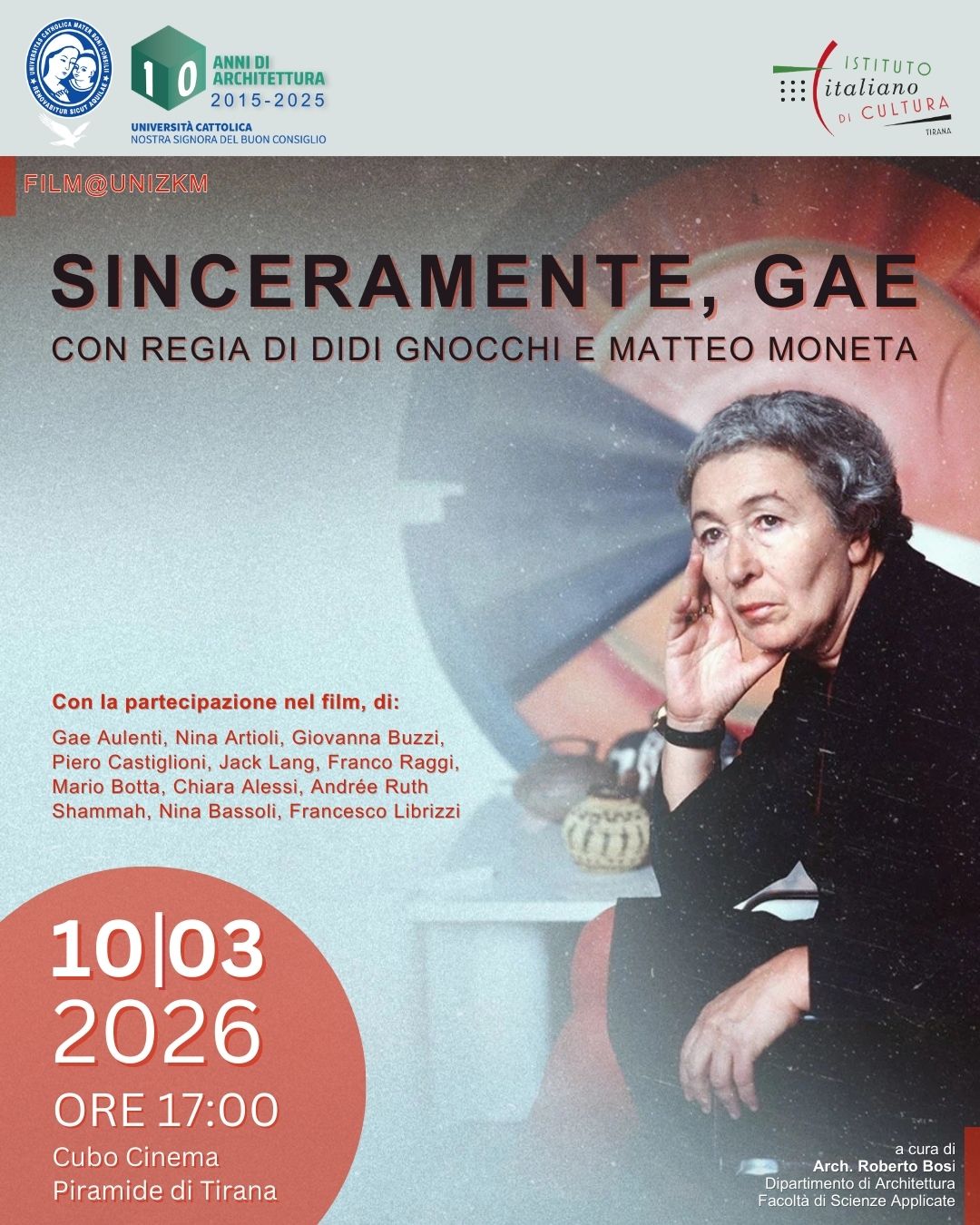 Sinceramente, Gae ITA